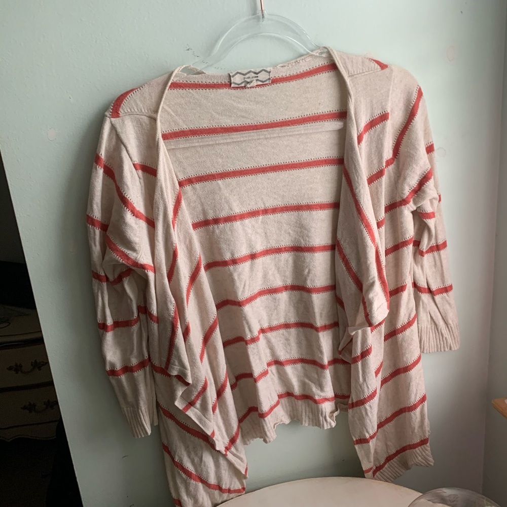 Pink rose medium sweater